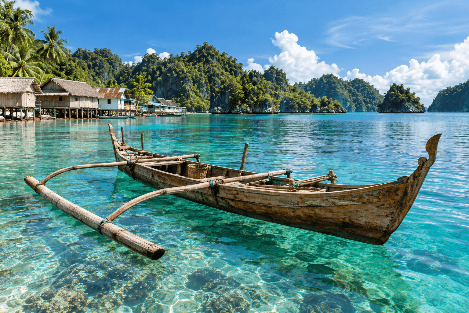 Traditional Kole-Kole Boat: A Banggai Island Tradition