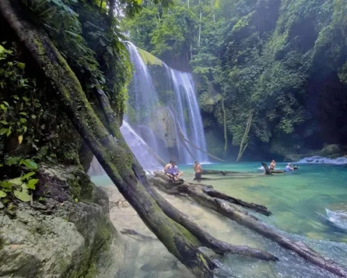 Salodik Waterfall in Luwuk Banggai Central Sulawesi